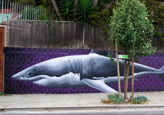 Leon Loucheur mural, Circular Avenue. Photo: Adam Brinklow