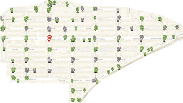 From this online map. https://adoptadrain.sfwater.org/ Image: Sunnyside Neighborhood Association