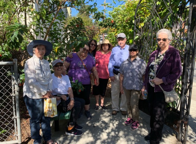 Sunnyside walking group 2019. Photo: Olivia Franco