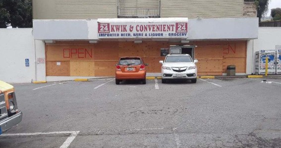 The "Before" photo -- the bare plywood. Photo: Cynthia Dragon.